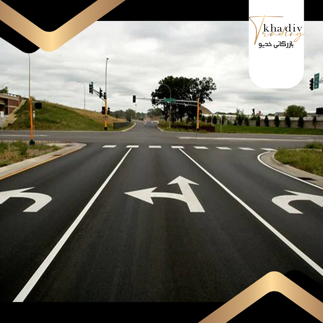 رنگ ترافیکی - نحوه ی اجرای رنگ ترافیکی - بازرگانی خدیو