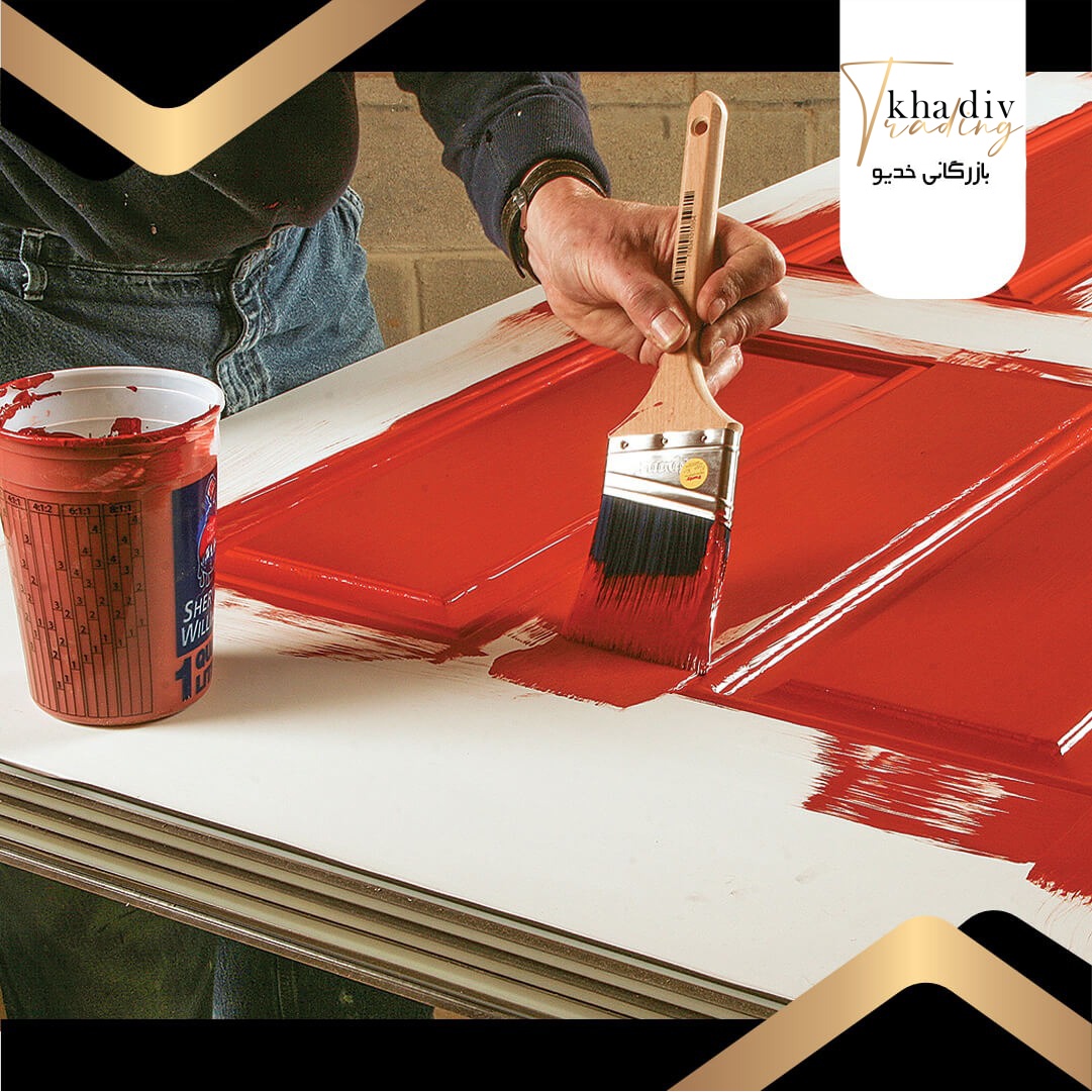 رنگ آمیزی درب فلزی - بازرگانی خدیو