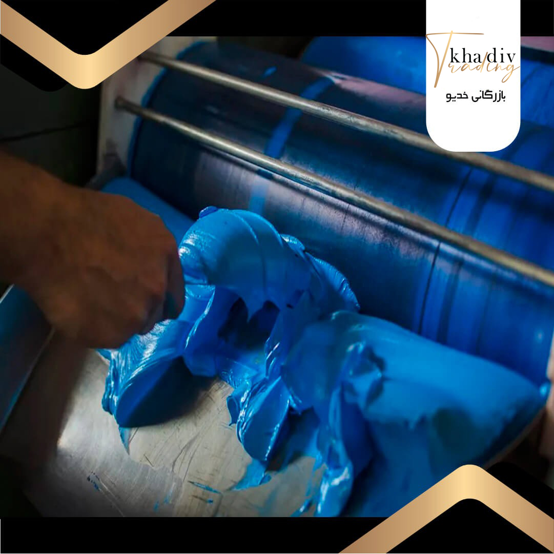 چگونگی تولید رنگ - بازرگانی خدیو